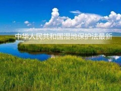 中华人民共以及国湿地维护法最新