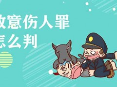 故意伤害别人罪怎样判